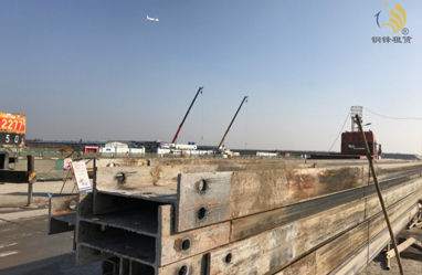 衛(wèi)星廳H型鋼租賃工程